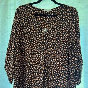 Beacon Leopard Plus Blouse